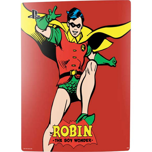 DC Comics Robin Classic Art PS5 Digital Edition Console Skin